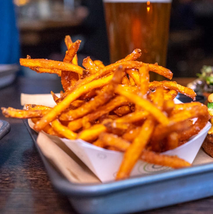 Order Sweet Potato Fries food online from Gaslight Bar & Grille store, Chicago on bringmethat.com