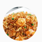 Order 22. Shrimp Fried Rice food online from Szechuan Inn store, Aberdeen on bringmethat.com