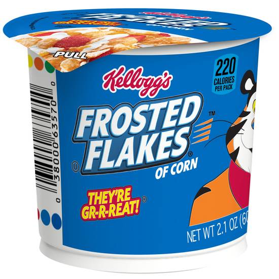 Order Frosted Flakes Breakfast Cereal Cup, 2.1 OZ food online from Cvs store, GREENWICH on bringmethat.com