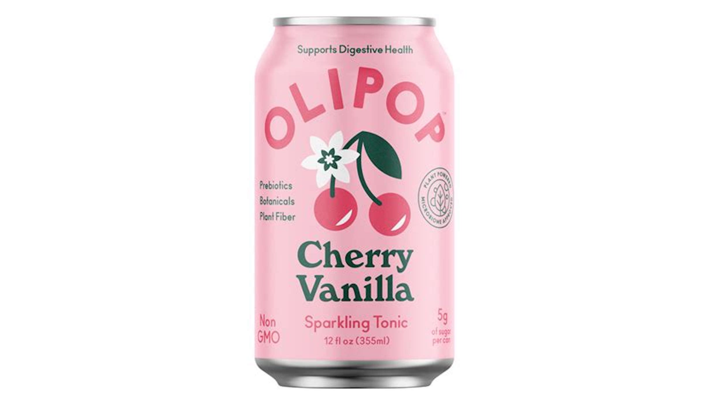 Order Olipop Cherry Vanilla food online from Baoz store, San Francisco on bringmethat.com