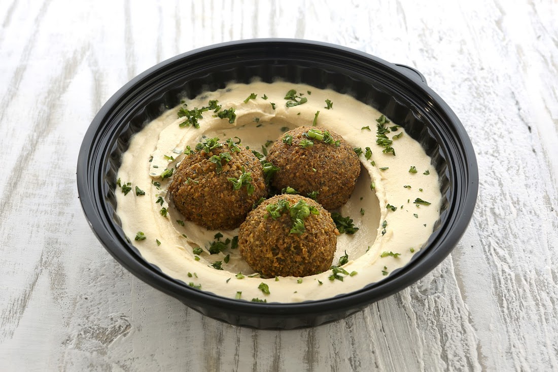 Order Hummus Falafel Bowl food online from Taza Cafe store, Chicago on bringmethat.com