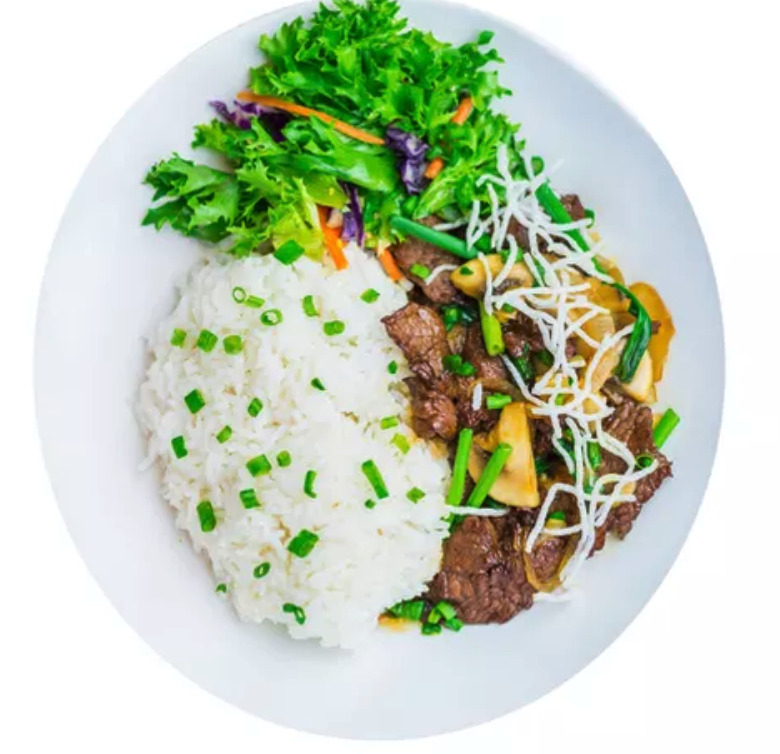 Order Mongolian Steak food online from The Fusion Factory store, San Leandro on bringmethat.com