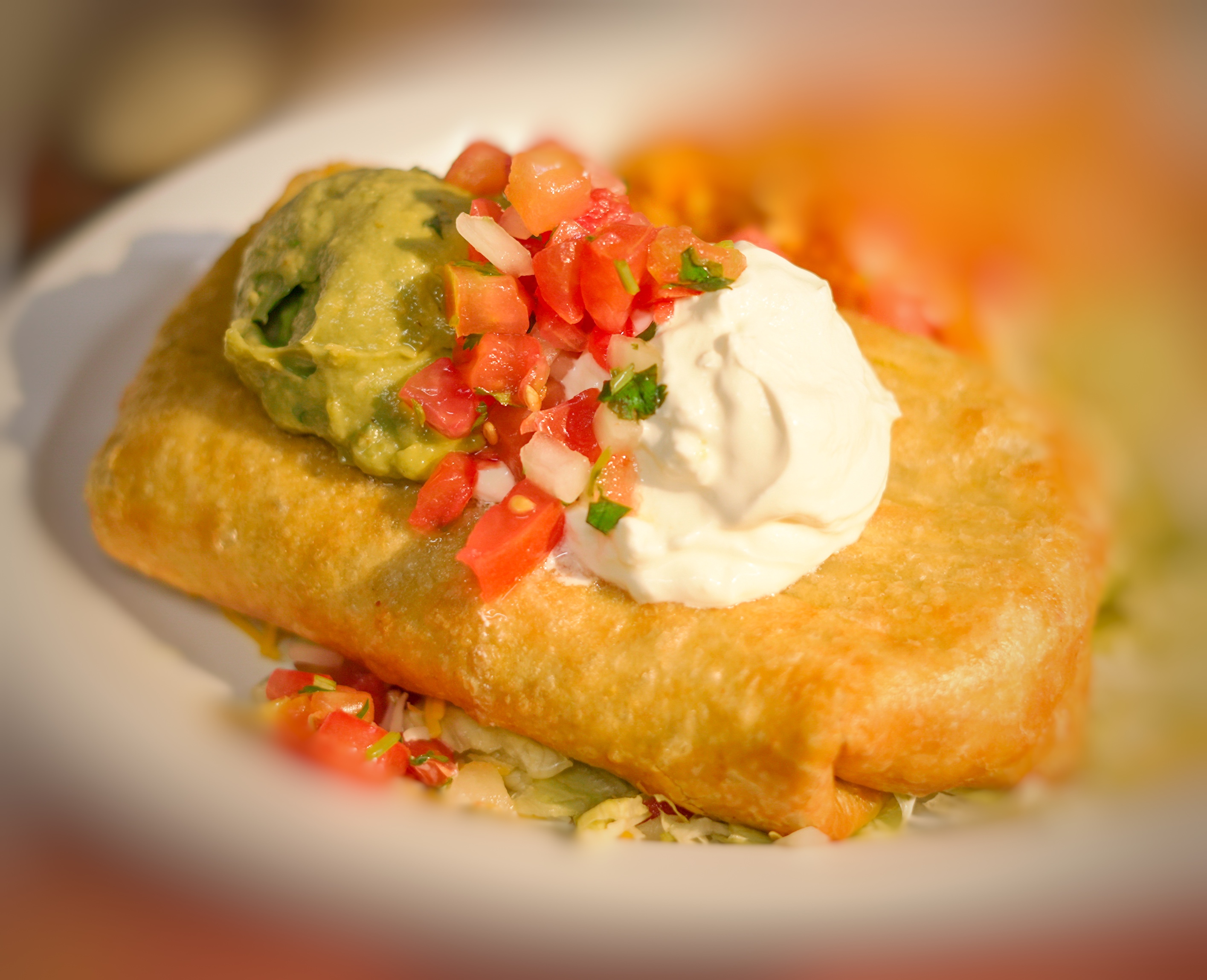Order Chimichanga food online from California Taco Shop store, Providence on bringmethat.com