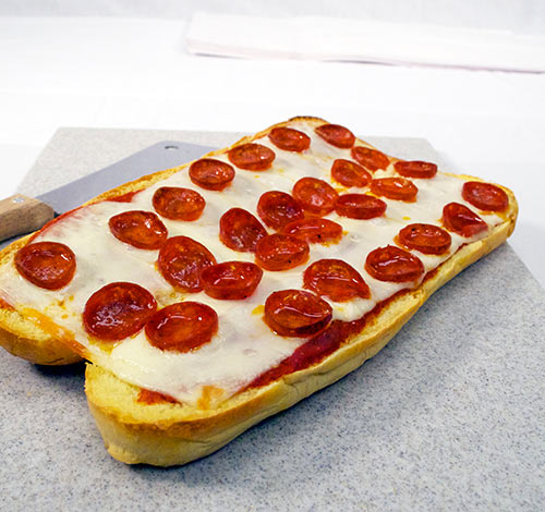 Order Pizza Hoagie food online from Calz Pizza Subs & Chicken Wings store, Virginia Beach on bringmethat.com
