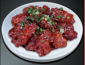Order [C4] 양념 윙 / Marinated Wings food online from Jjang Restaurant store, Buena Park on bringmethat.com