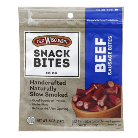 Order OLD WISCONSIN BEEF SNACK BITES 5oz food online from 7-Eleven store, Buffalo on bringmethat.com