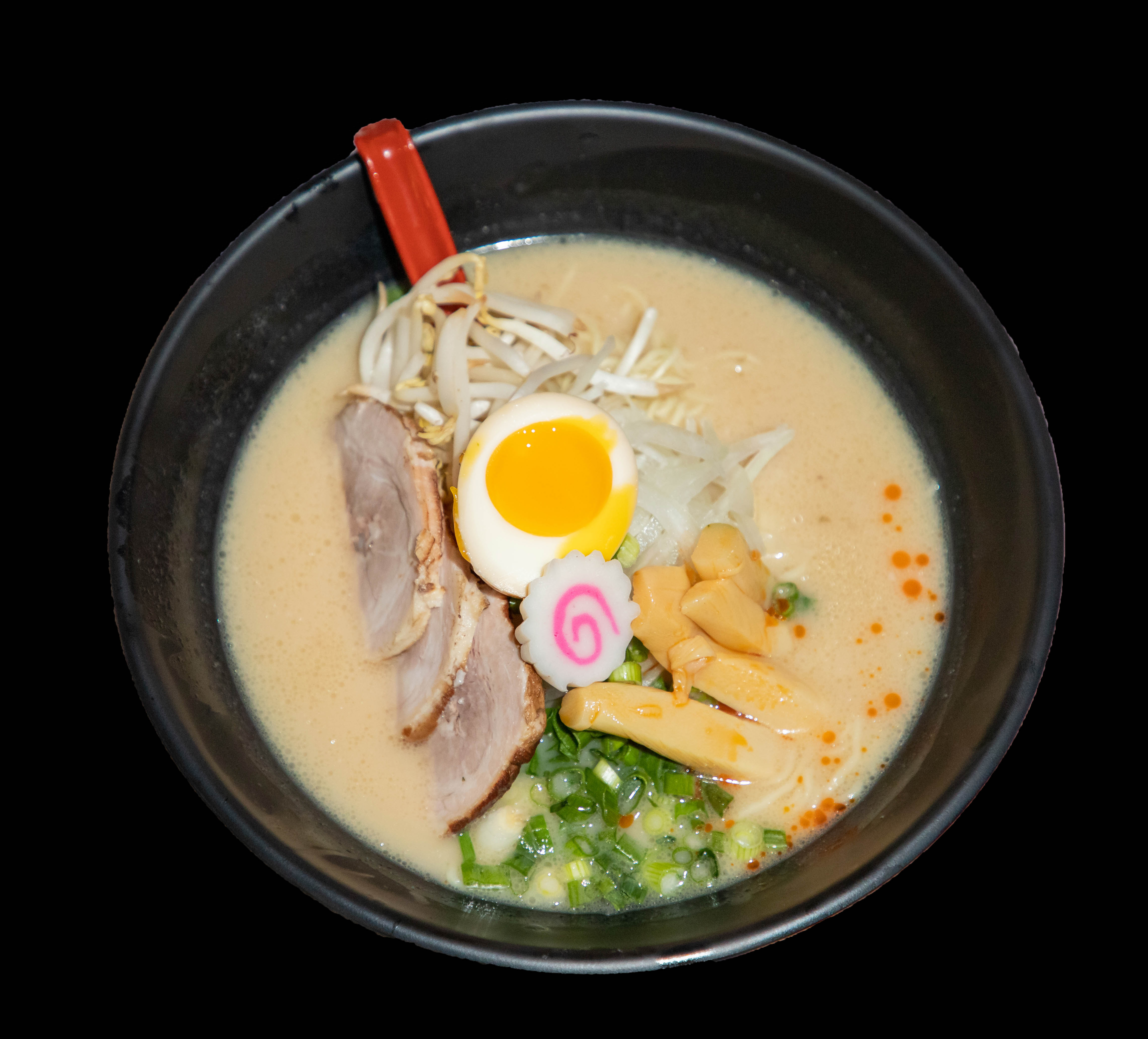 Order 45. Tonkotsu Ramen food online from Kissaten Restaurant store, Indianapolis on bringmethat.com