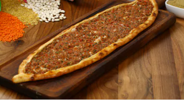 Order Pide / FlatBread - Veggie Mix food online from TK Turkish Kitchen store, Chicago on bringmethat.com