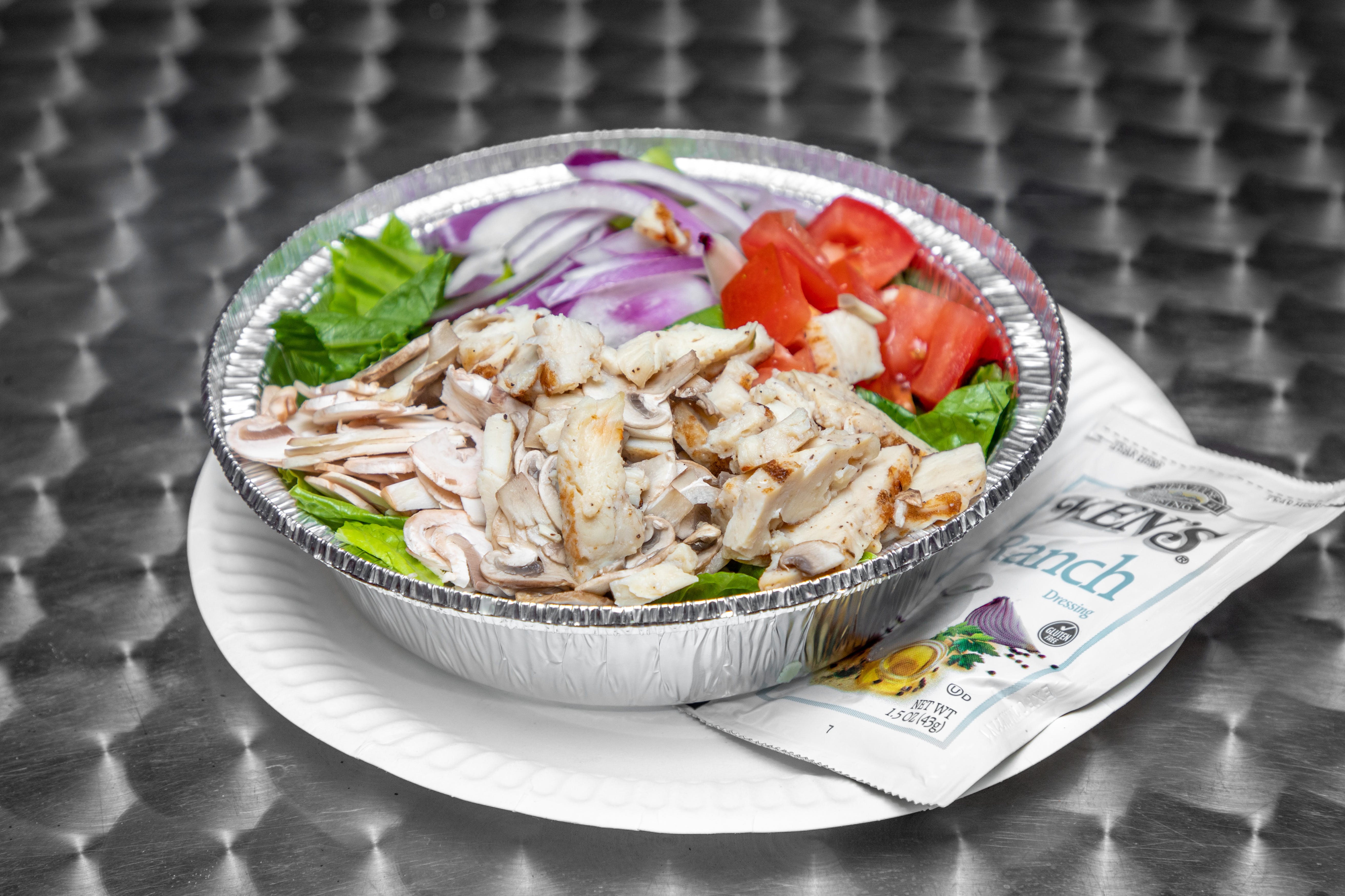 Order Chicken Salad - Salad food online from Pizzamania store, Los Angeles on bringmethat.com