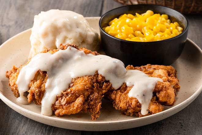 Order Country Style Buttermilk Chicken food online from Logan Roadhouse store, Flint on bringmethat.com