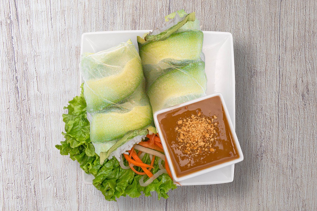 Order S14 - Avocado Roll food online from Pho Hoa store, San Ramon on bringmethat.com