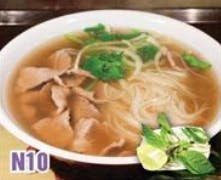 Order N10. Pho with Round Eye Steak 生牛肉粉 food online from Good Children store, Westmont on bringmethat.com