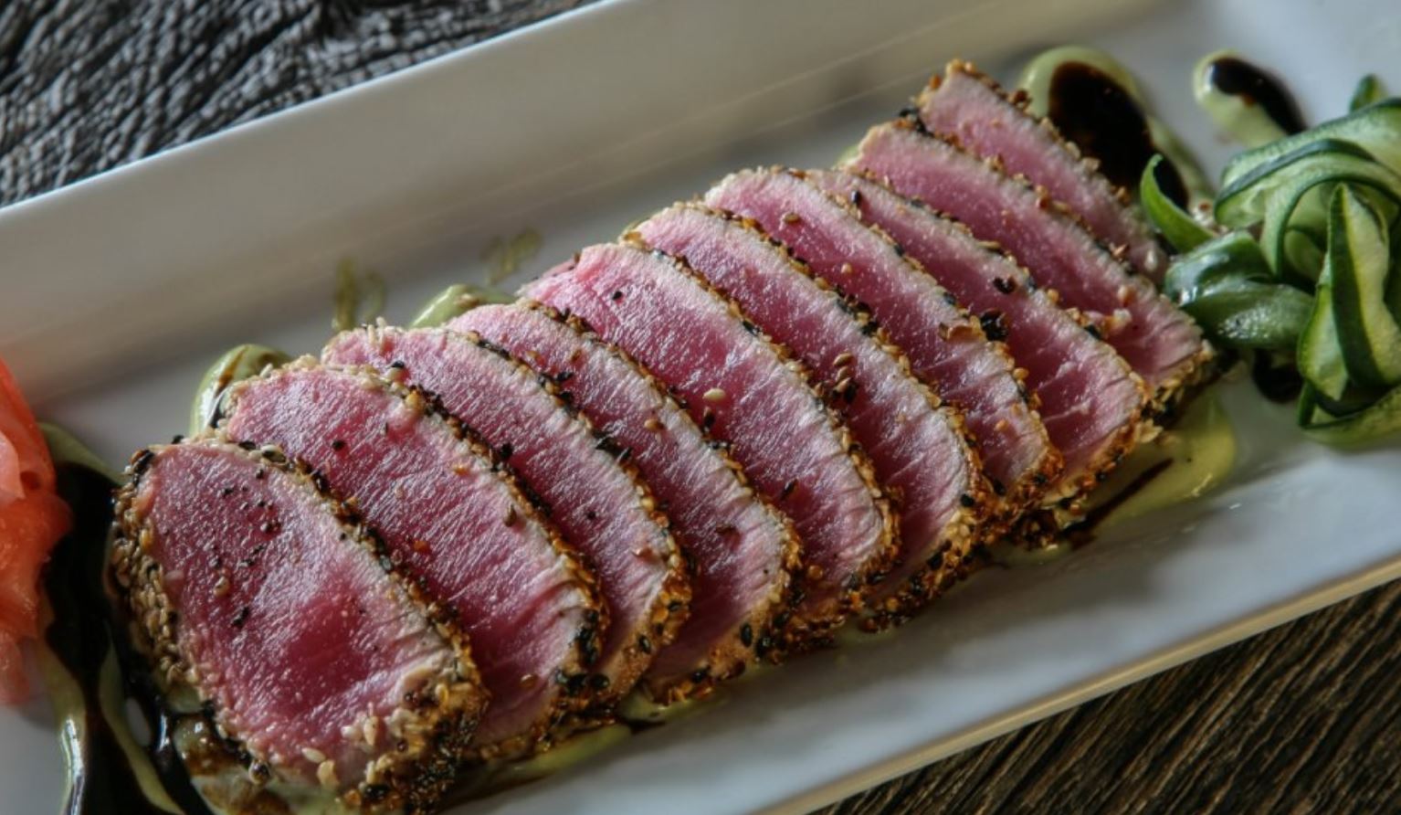 Order Seared Ahi Tuna food online from Billy Mchale store, Federal Way on bringmethat.com