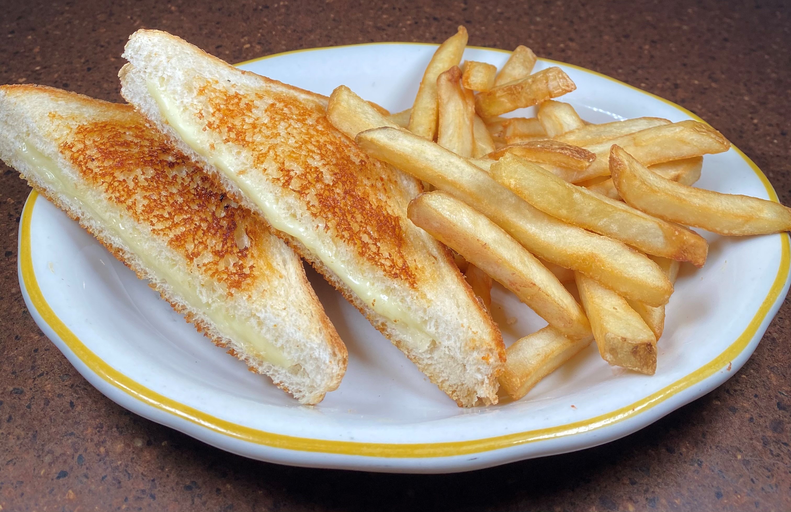 Order Kids' Grilled Cheese Sandwich food online from Franklin Chateau store, Franklin on bringmethat.com