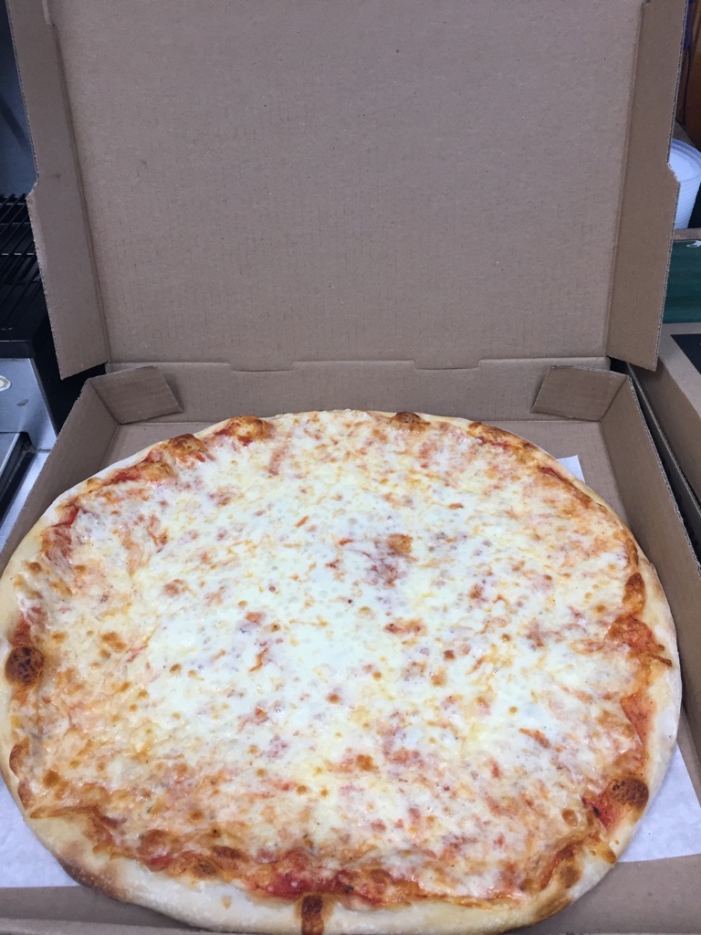 Order Cheese Pizza food online from Amici Pizza & Pasta store, Tannersville on bringmethat.com