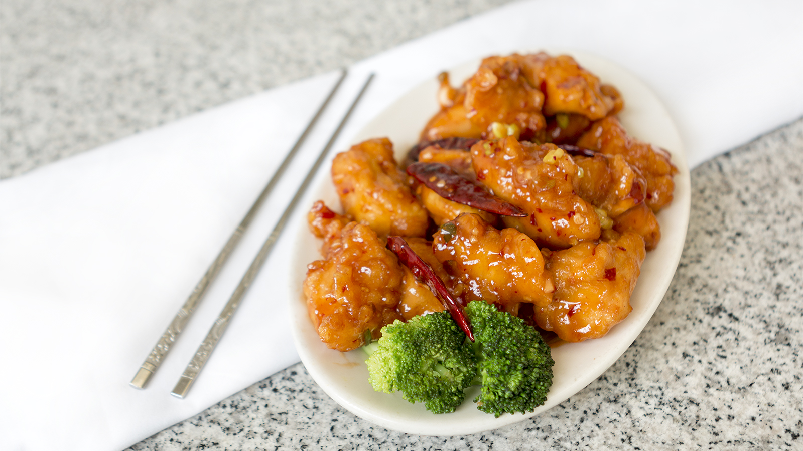 Order General Tso's Chicken food online from China Express store, Vienna on bringmethat.com