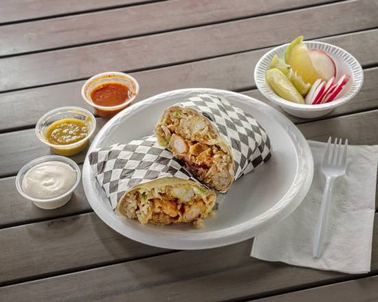 Order Mix Burrito food online from Baja Cali Fish & Tacos store, Pasadena on bringmethat.com