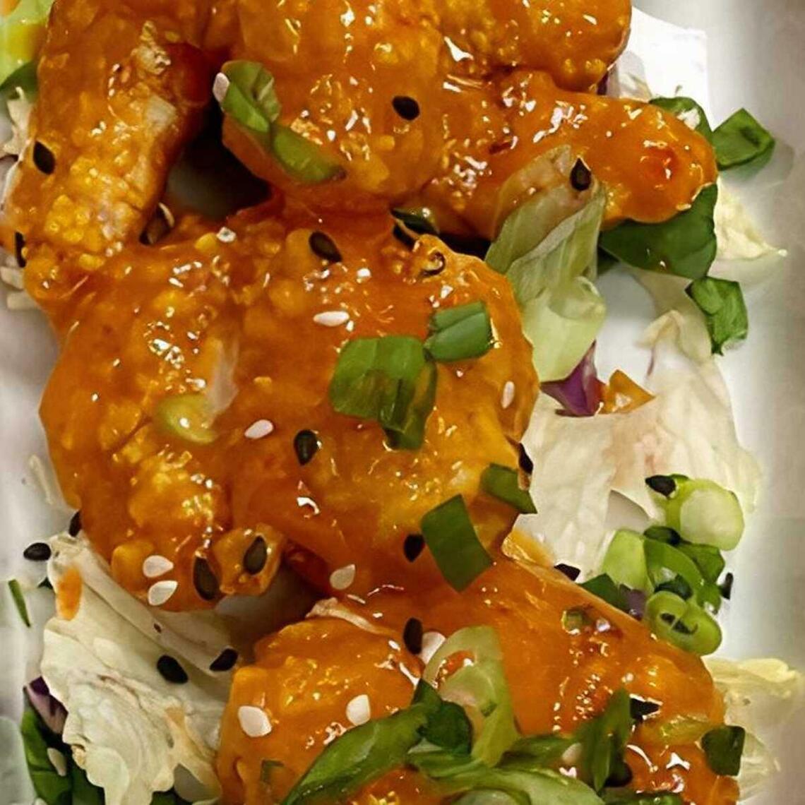 Order Firecracker Shrimp food online from Buck & Honeys store, Sun Prairie on bringmethat.com