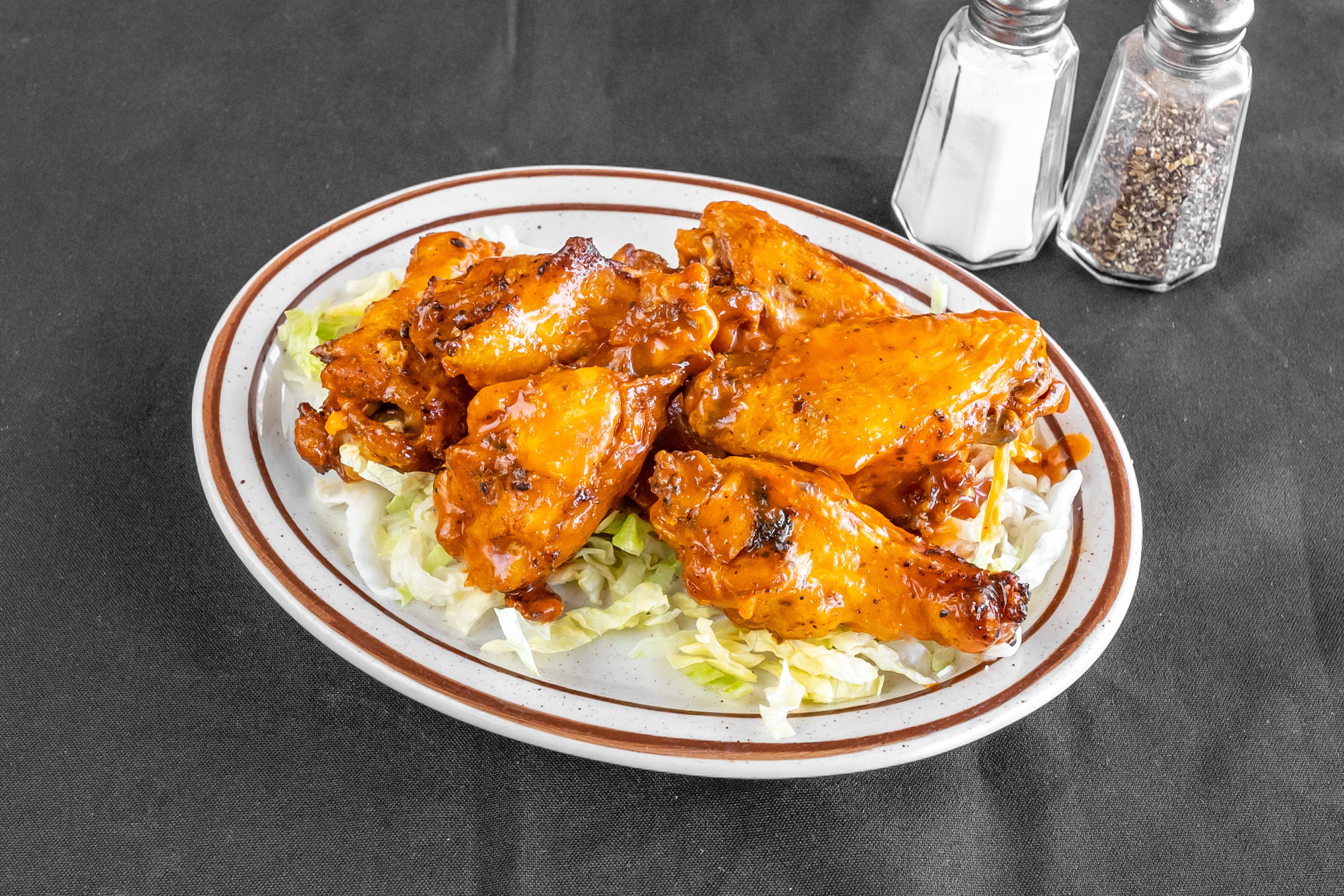 Order Chicken Wings - 5 Pieces food online from Franzone's Pizzeria, Restaurant & Sports Bar store, Conshohocken on bringmethat.com