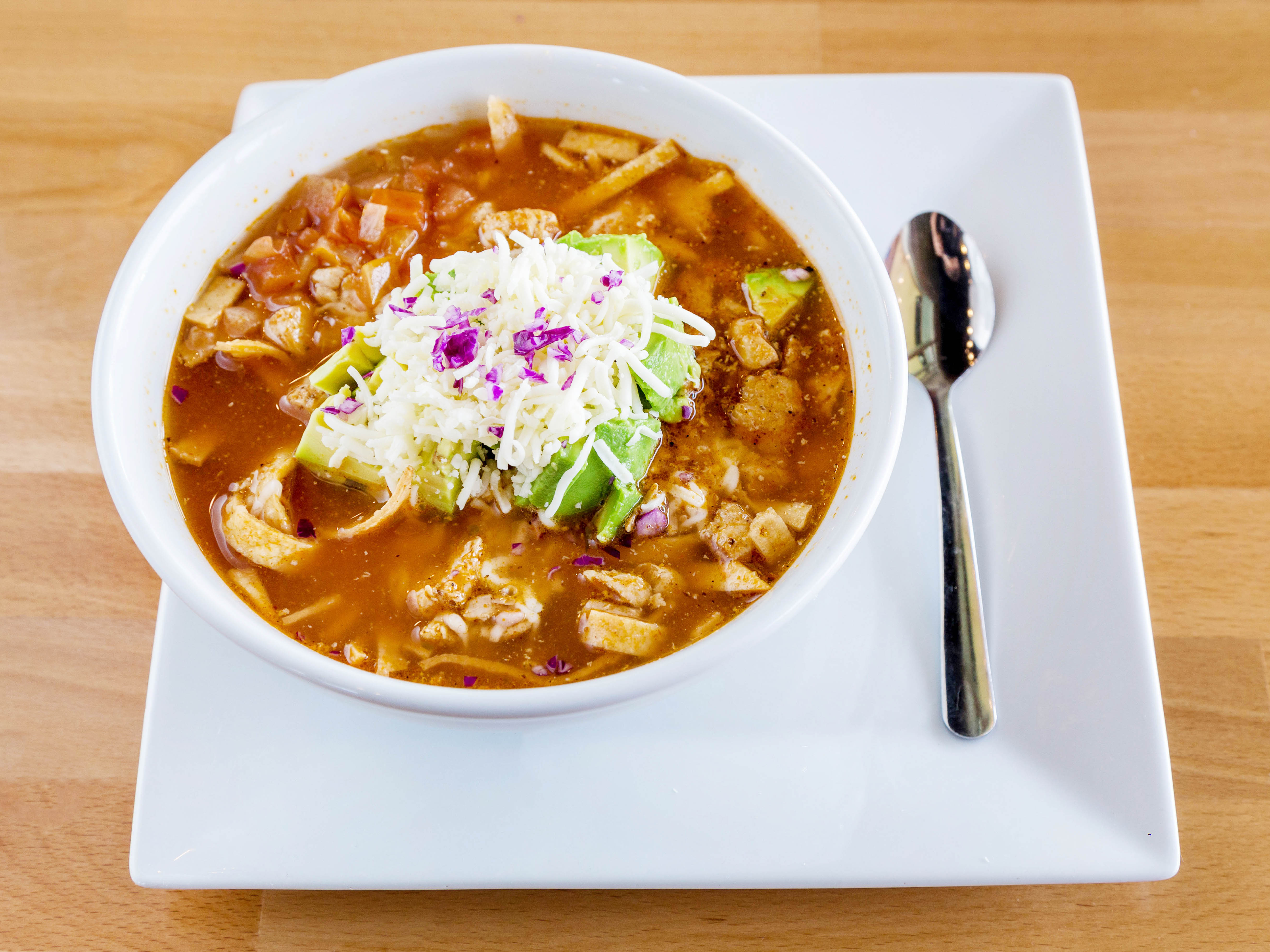 Order Tortilla Soup food online from MorenoS Mexican Grill store, Chandler on bringmethat.com