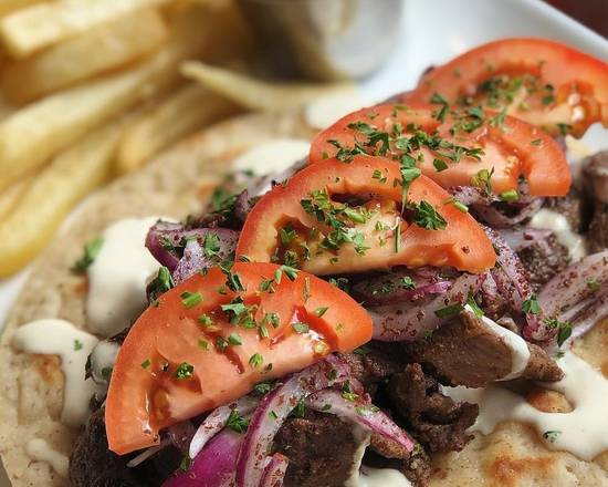Order Gyro Lunch food online from Wheat's End Cafe store, Chicago on bringmethat.com