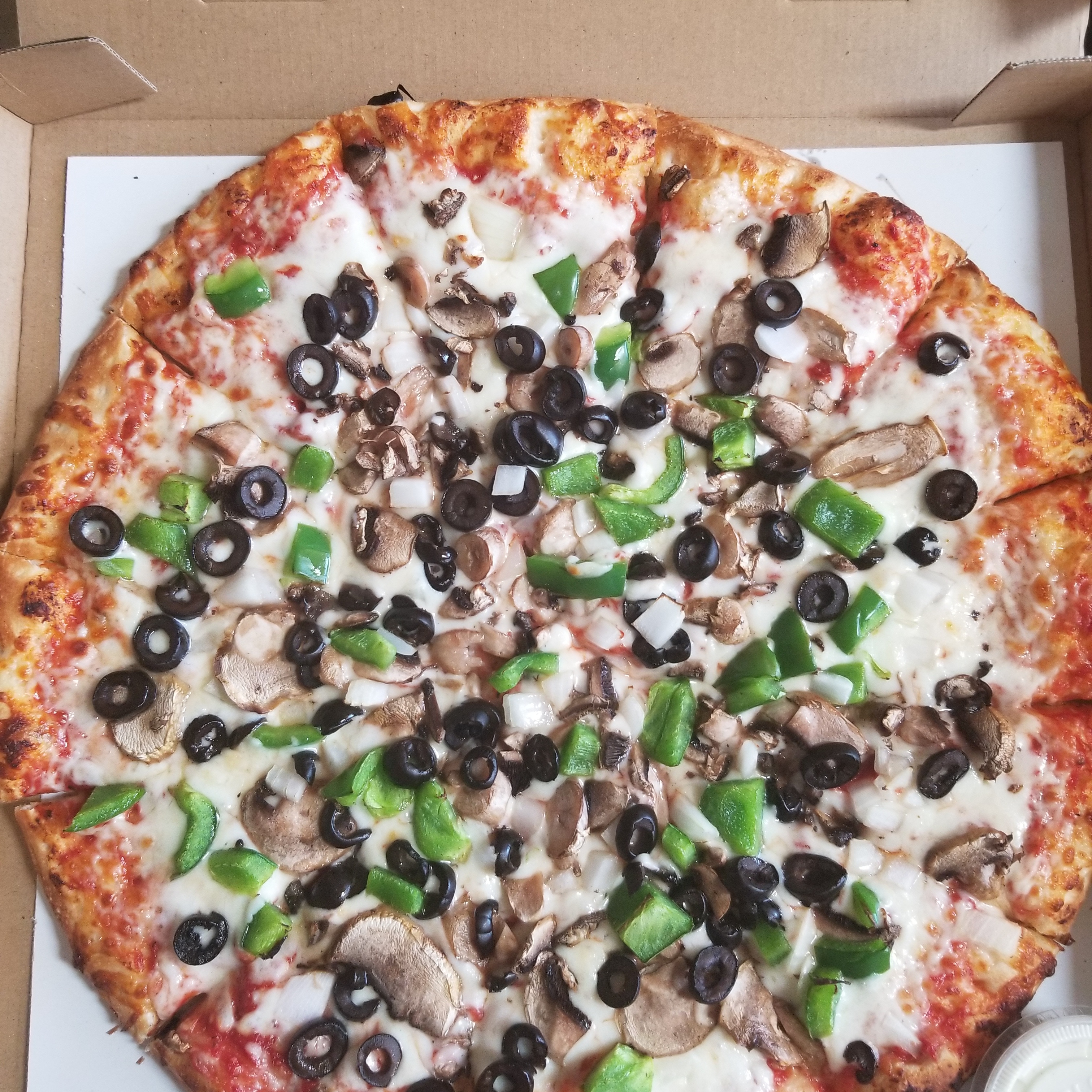 Order Vegetarian Pizza food online from Golden Halal Pizza store, Dearborn Heights on bringmethat.com