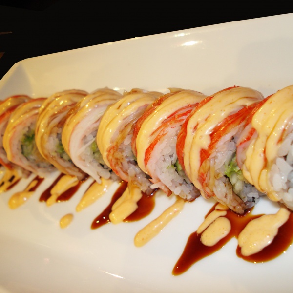 Order Sunset Roll food online from JS Sushi store, Carrollton on bringmethat.com