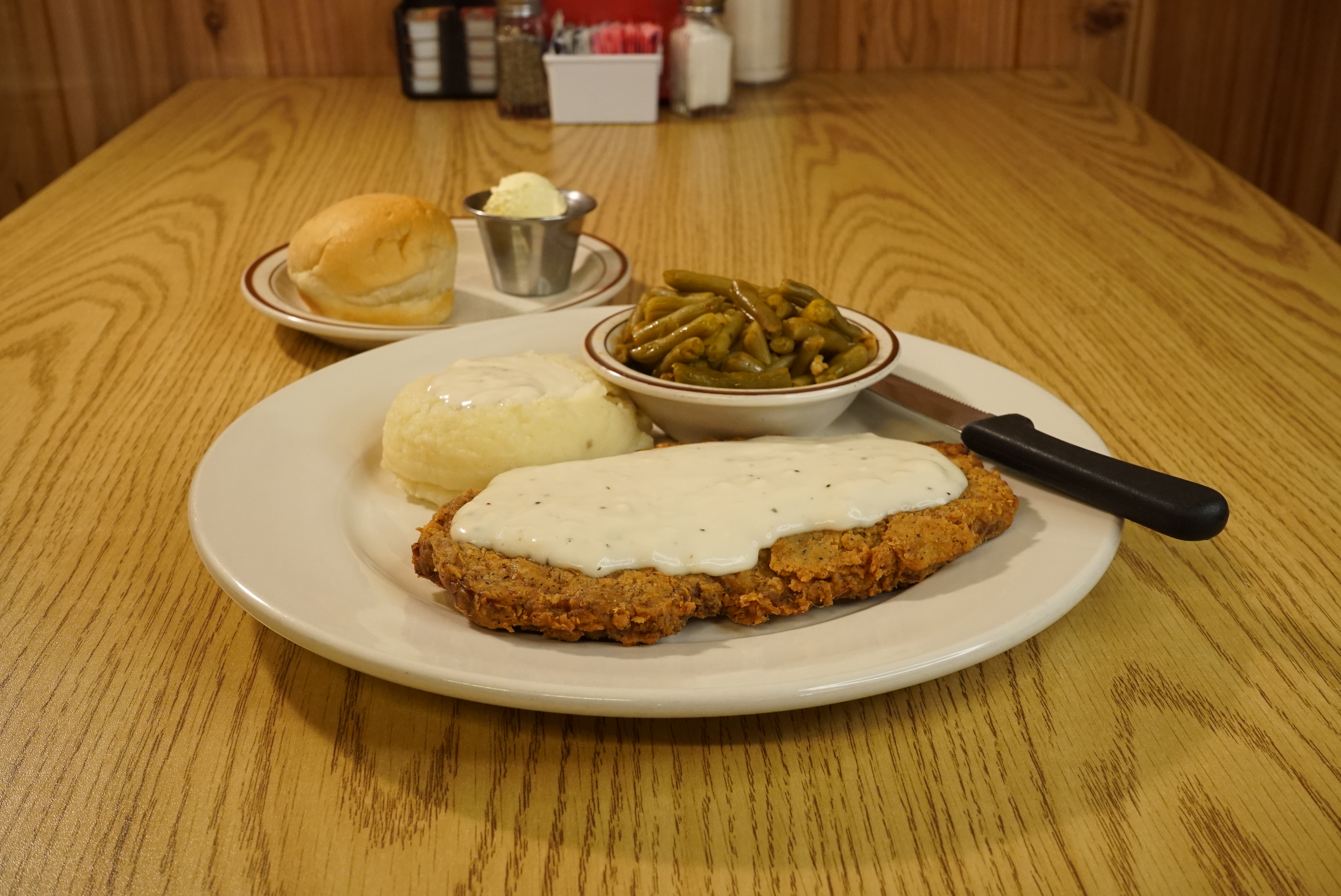 Order Chicken Fried Steak Lunch food online from Hasslers Restaurant store, Norman on bringmethat.com