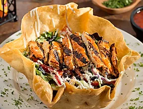 Order Grilled Taco Salad food online from Emiliano Mexican Restaurant store, Gibsonia on bringmethat.com