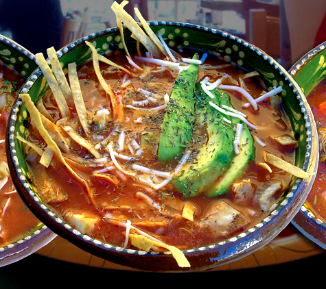 Order Chicken Tortilla - Soup of the Day (Mon. Tues. Wed) food online from Taco Plus store, Los Angeles on bringmethat.com