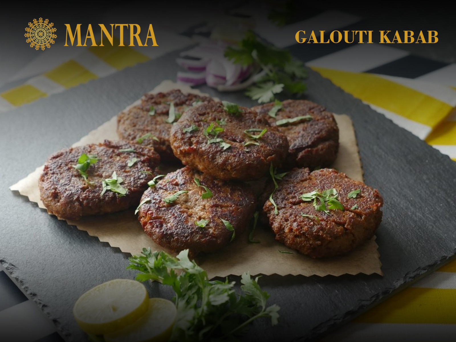 Order Galouti Kabab food online from Mantra restaurant store, Jersey City on bringmethat.com