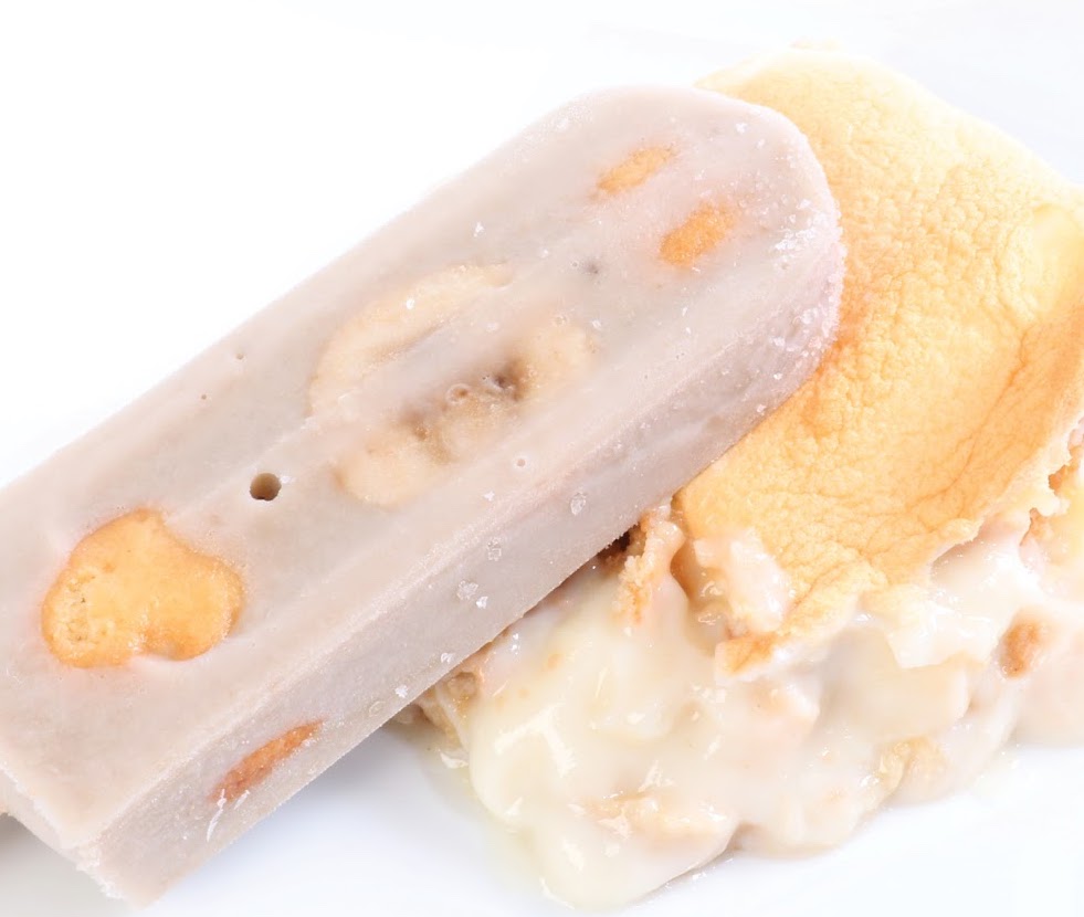 Order Banana Pudding Popsicle food online from Frios Gourmet Pops store, Rome on bringmethat.com