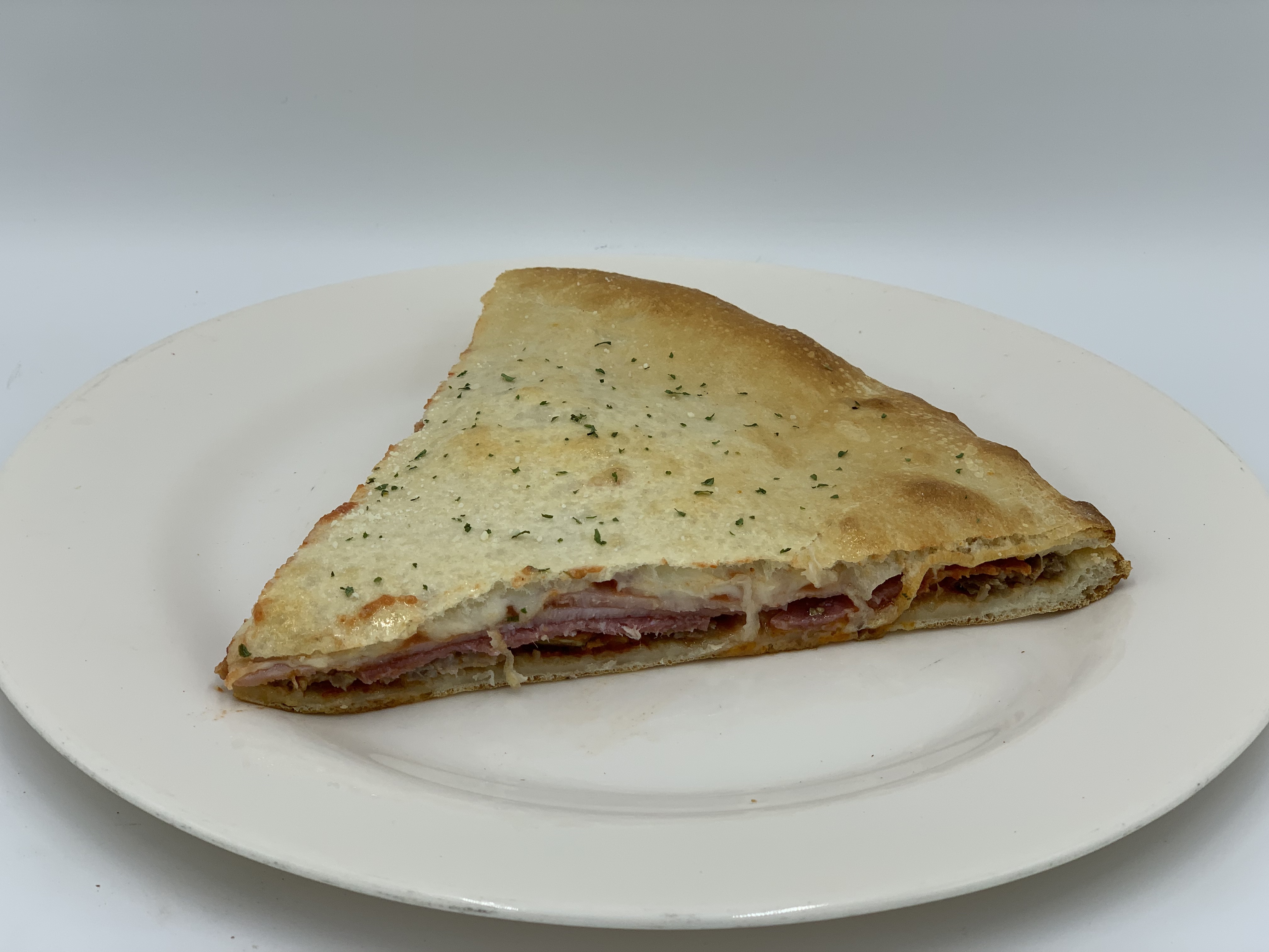 Order Stuffed Meat Pizza food online from Mario's Pizzeria of Seaford store, Seaford on bringmethat.com