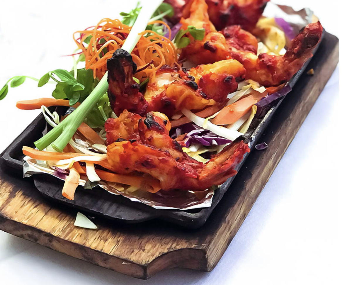 Order Tandoori Shrimp food online from Chatni Indian Restaurant store, Montclair on bringmethat.com