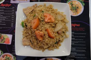 Order 44. Thai Fried Rice food online from Miko Thai Kitchen store, Hudson on bringmethat.com