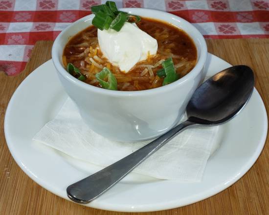 Order House Chili (gf) food online from The Horseshoe Grill store, Tucson on bringmethat.com