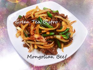 Order 48. Mongolian Beef  蒙古牛肉 food online from Green Tea Bistro store, Mesa on bringmethat.com