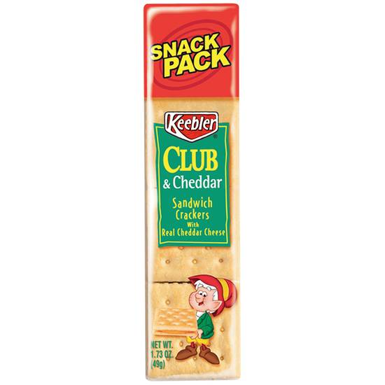 Order Keebler  Sandwich Crackers Club And Cheddar food online from Pepack Sunoco store, Peapack on bringmethat.com