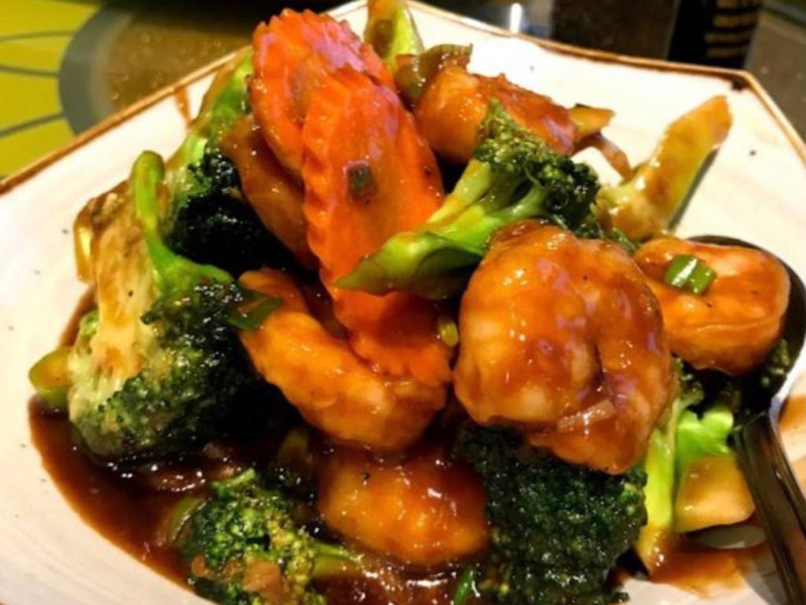 Order Shrimp Broccoli food online from Rice Bowl Cafe store, Austin on bringmethat.com