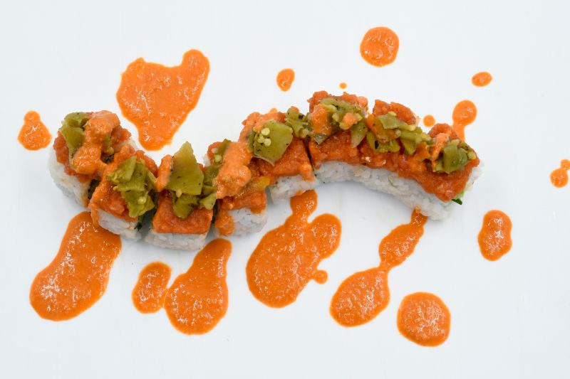 Order New Mexican Roll food online from Sushi Freak Las Cruces store, Las Cruces on bringmethat.com