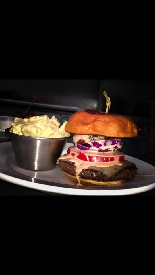 Order The Heater Burger food online from Big League Sports Bar store, Lafayette on bringmethat.com
