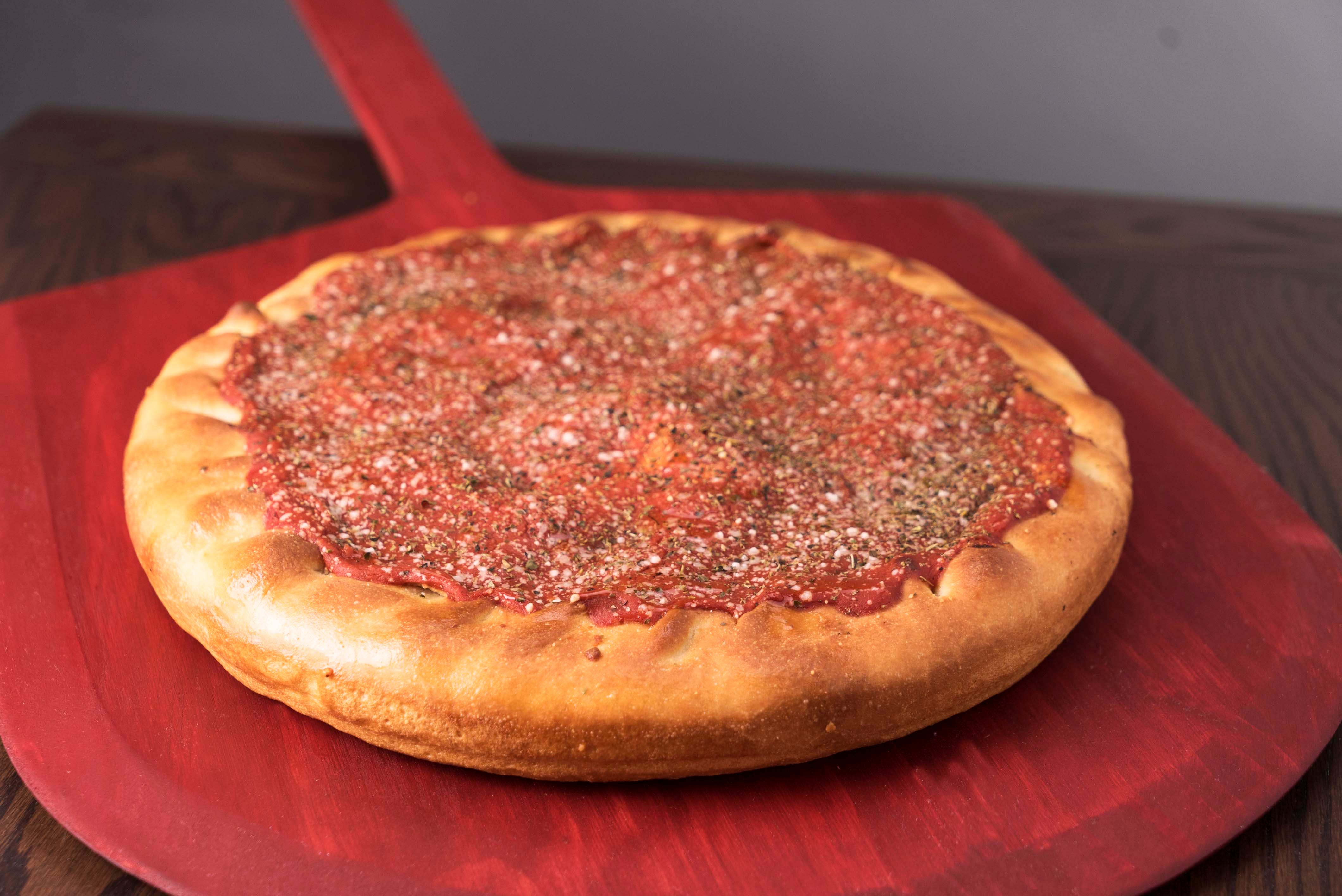 Order Stuffed Pepperoni Supreme Pizza - 10” food online from Rosati store, Prescott on bringmethat.com