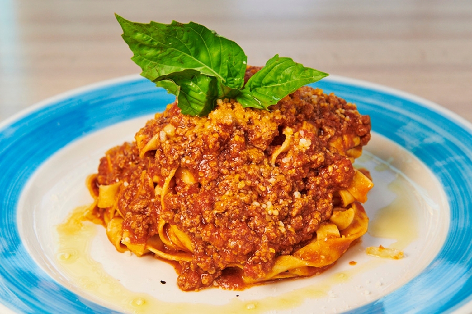 Order Fettuccine Bolognese food online from Song E Napule store, New York on bringmethat.com
