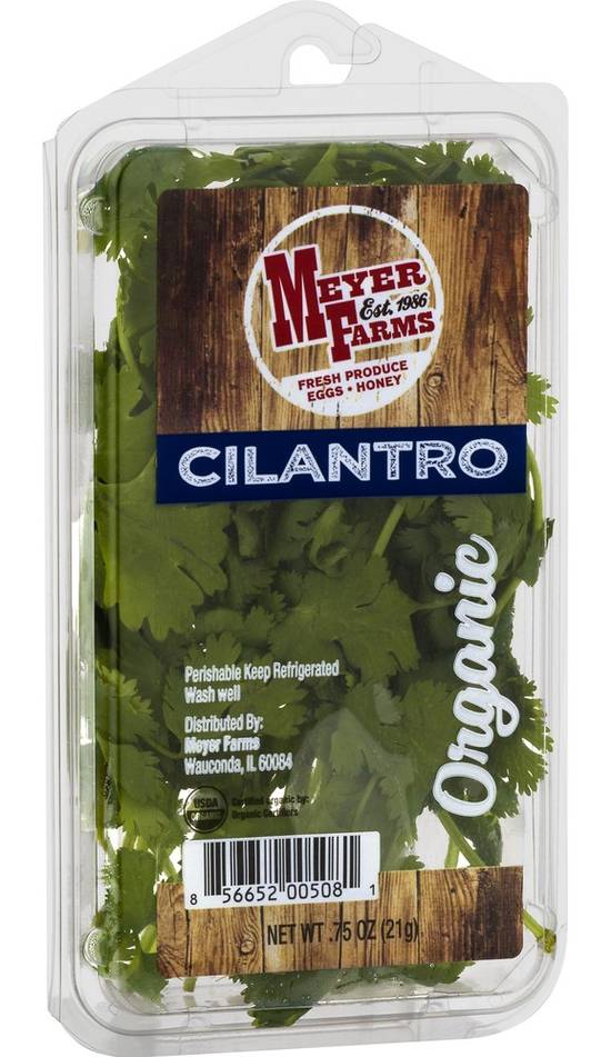 Order Meyer Farms · Organic Cilantro (0.8 oz) food online from Jewel-Osco store, Oswego on bringmethat.com