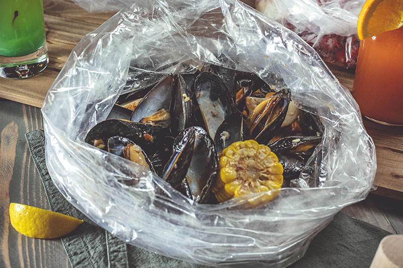 Order 1 lb. Mussels Boil food online from Holy Crab Cajun store, White Plains on bringmethat.com