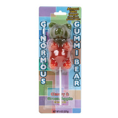 Order Ginormous Gummy Bear on a stick food online from Fferins Of Brooklyn store, Brooklyn on bringmethat.com