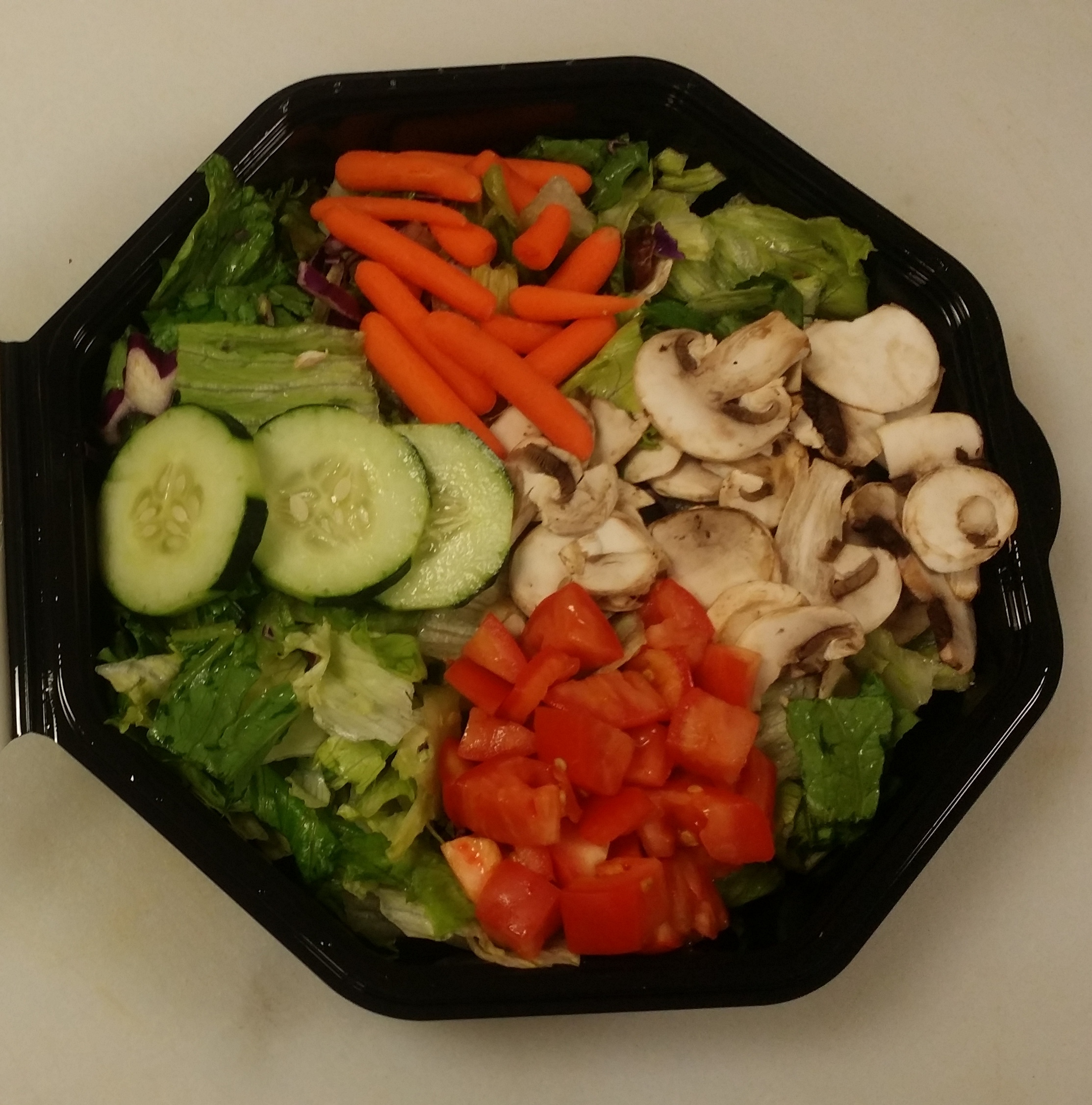 Order Family-Size Garden Salad food online from Round Table Pizza #286 store, Sacramento on bringmethat.com