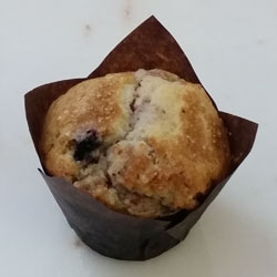 Order Mixed Berry Vegan Muffin food online from Caffe Ladro store, Bothell on bringmethat.com