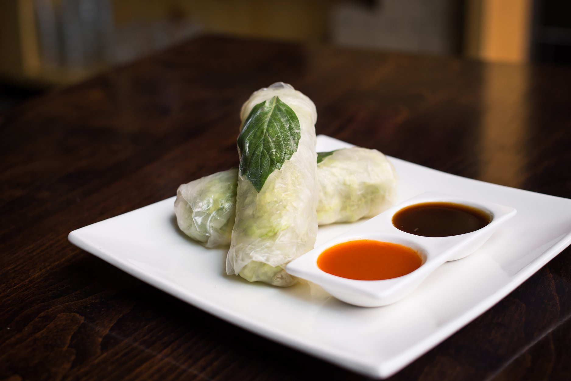 Order Fresh Summer Rolls food online from Spice Wala Indian Cuisine store, New York on bringmethat.com