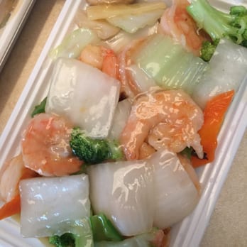 Order 85. Quart of Shrimp with Chinese Vegetables food online from CHINA JOY 81 store, Jacksonville on bringmethat.com